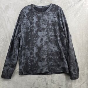 Lululemon Mens‎ City Sweat Crew Sweatshirt Large Astral Graphite Asphalt Gray
